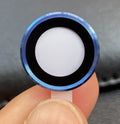 iPhone 15 Camera Lens Protector - Sapphire Tempered Glass Metal Ring - GlitchyPhones