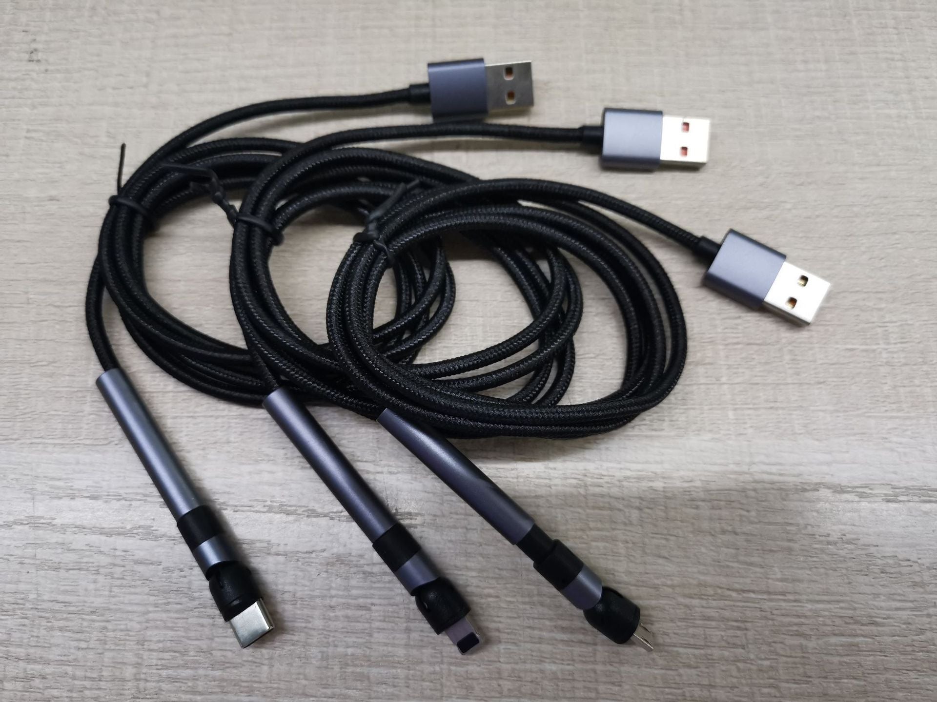 Compatible with Apple , Mobile Phone Holder Data Cable Rotating Fast Charging - GlitchyPhones