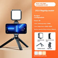 Mini Portable LED Selfie Ring Light - Clip-On Fill Light for Phone - GlitchyPhones