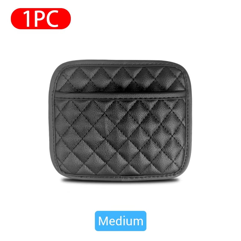 Multifunction Car Organizers Pocket Bags for Car Storage Box Collecting Bag for Cards Phone Key Sticky Pouch in Car Interior