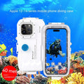 Applicable Mobile Phone Underwater Housings 40 M Sealed Waterproof Case - GlitchyPhones