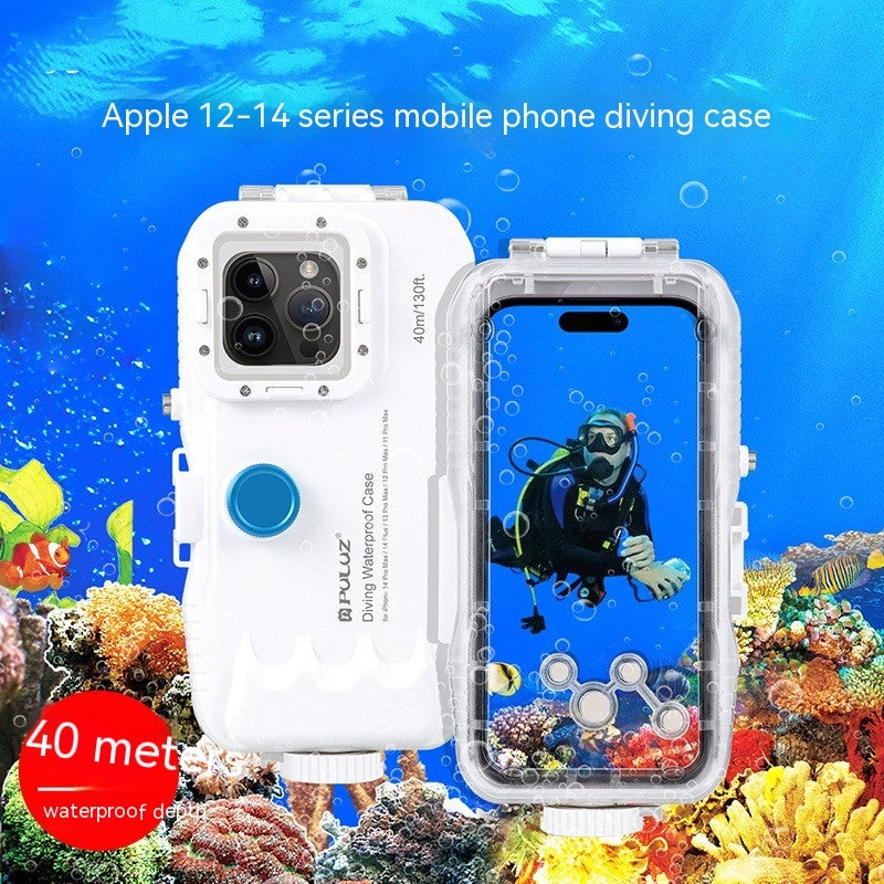 Applicable Mobile Phone Underwater Housings 40 M Sealed Waterproof Case - GlitchyPhones