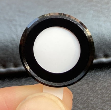 iPhone 15 Camera Lens Protector - Sapphire Tempered Glass Metal Ring - GlitchyPhones