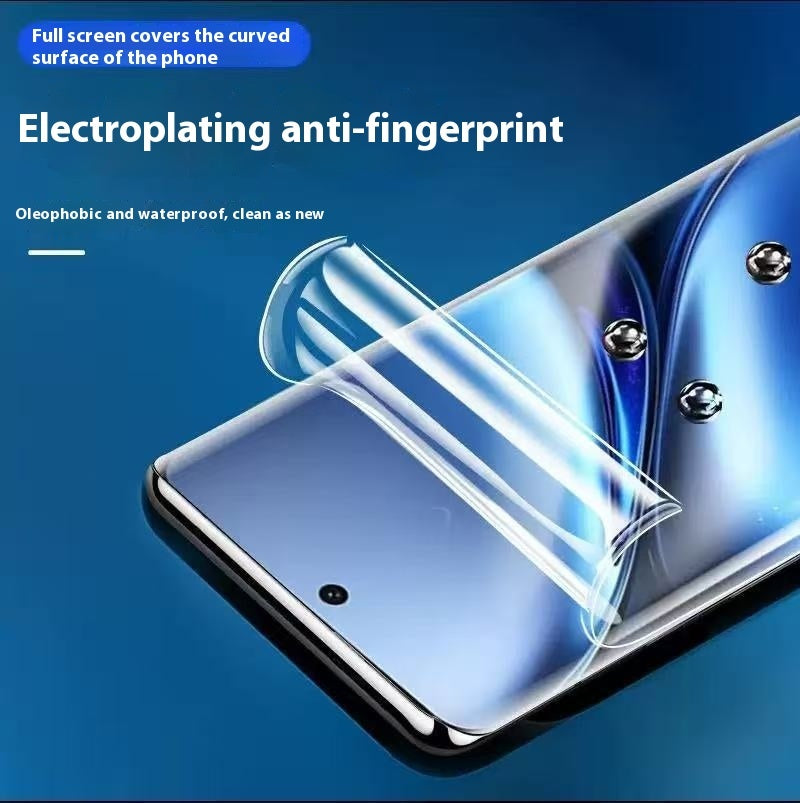 VIVO X200/X100 Screen Protector - Ultra Clear TPU Film Anti-Fingerprint HD