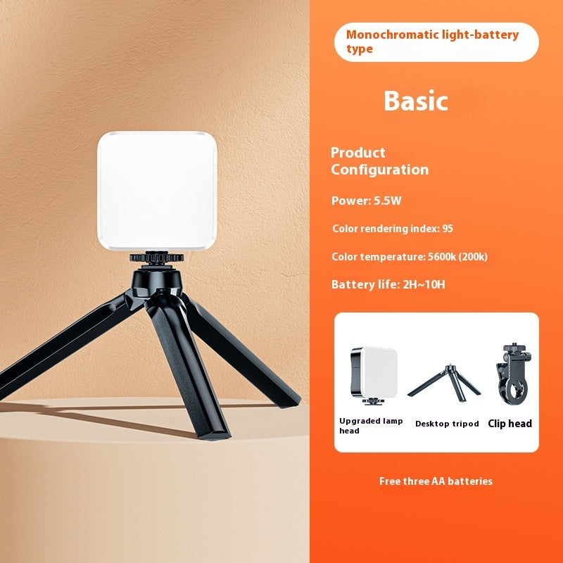 Mini Portable LED Selfie Ring Light - Clip-On Fill Light for Phone - GlitchyPhones