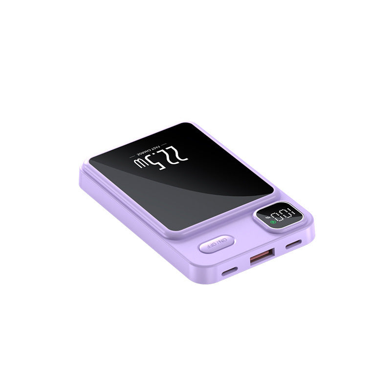 Magnetic Power Bank 20000 MA Large Capacity Fast Charging Mobile Power Gift - GlitchyPhones