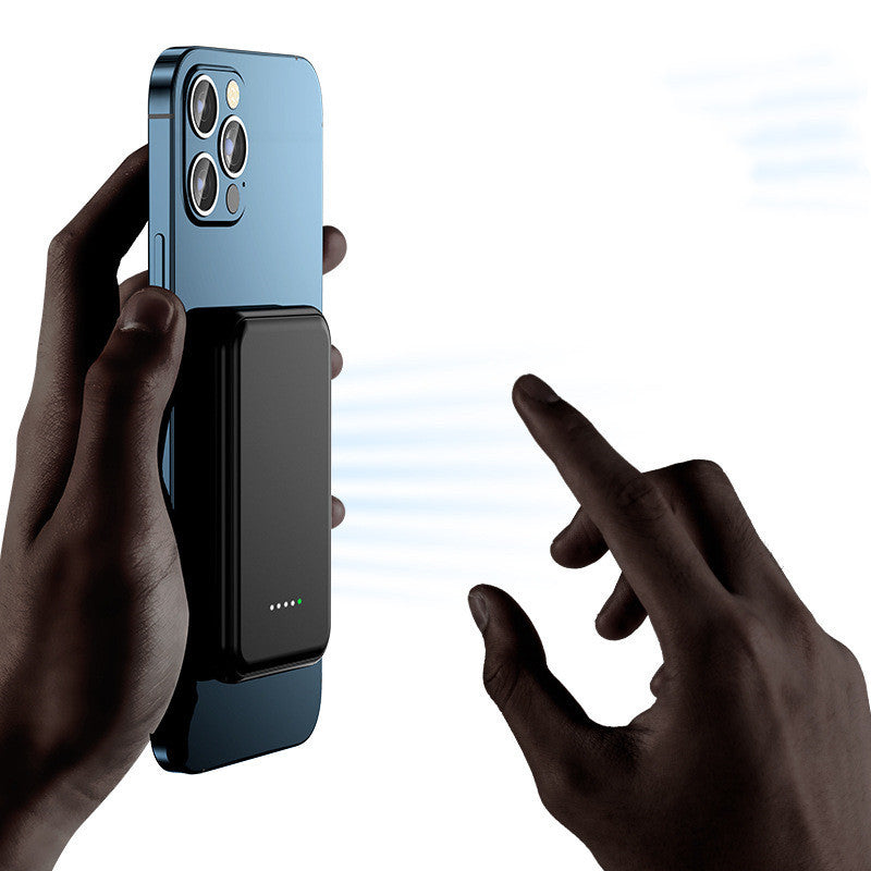 Mini Fast Charging Magnetic Wireless Power Bank 5000 MAh Portable - GlitchyPhones