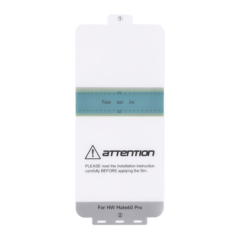 Huawei Mate 60 Pro Screen Protector TPU Auto-Repair HD Anti-Fingerprint