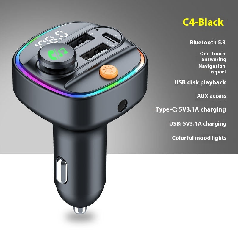 Multifunctional New Car Charger Super Fast Charge - GlitchyPhones